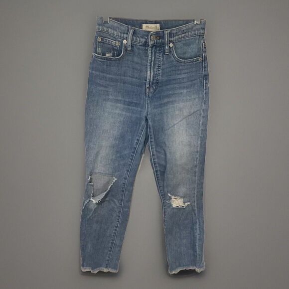 Madewell Denim - Madewell The Mid-Rise Vintage Jean Blue Light Wash Denim Women's Sz 23